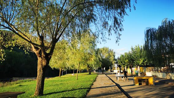 Praia fluvial de San Clodio
