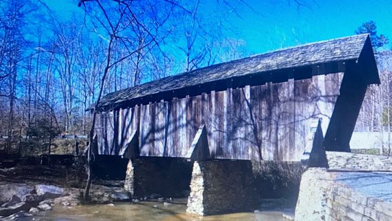 Historic Pisgah Covered Bridge