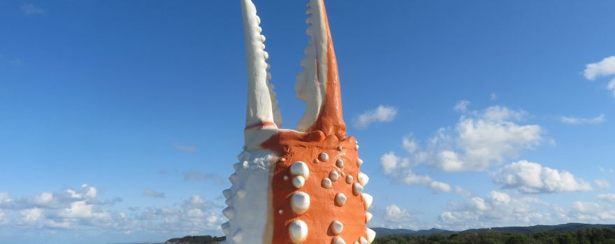 カニの爪オブジェ