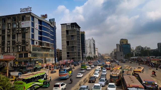 Azampur Bus Stand, Uttara, Dhaka