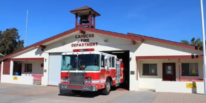 Fire protection district building