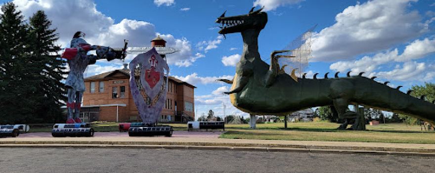 Enchanted Highway - Teddy Roosevelt Rides Again