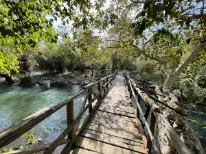 Waterfall on Mekong river