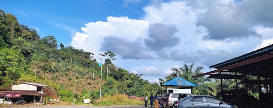 Provincial Boundary Marker between West and Central Kalimantan