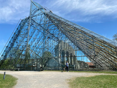 Cathedral Ruins in Hamar