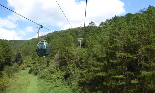 Dalat Cable Car Tourist Area