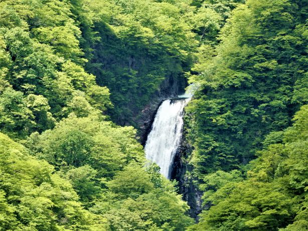 Sankai Falls viewing platform