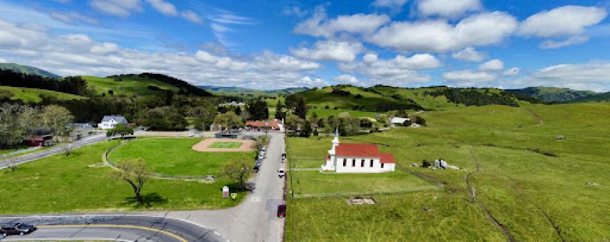 Old Saint Mary's Church of Nicasio Valley