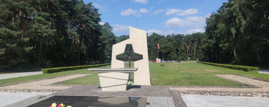 Mass graves with victims of nazi exter. camp in Chelmno