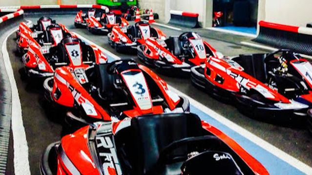 Kart racing - go-kart track