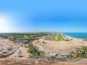 Tram Lake Beach