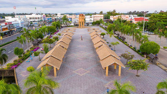 Amnat Charoen Clock Tower