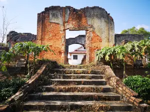 Ruin of French Colonial Buildings