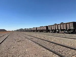 Iron Ore Train Hop-on Point