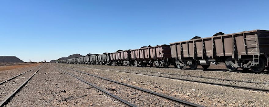 Iron Ore Train Hop-on Point