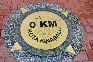0 km Kota Kinabalu