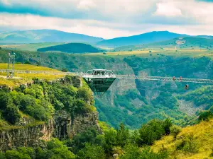 Dashbashi Down Waterfalls