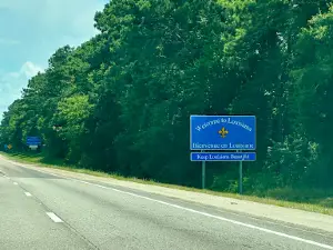 Welcome To Louisiana Sign
