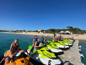 Agosta Fun Beach Parachute Ascensionnel-Jet ski avec ou sans permis - Bouée tractée à Agosta plage proche de Porticcio