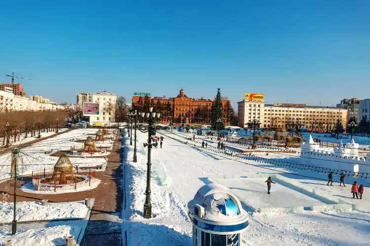 Hoteles en Khadarovsk