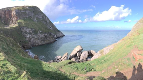 Porth Dyniewaid (Angel Bay)