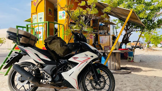 Điểm check in biển báo giao thông Bàu Trắng