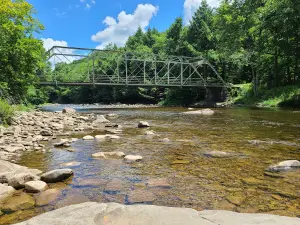Historical Iron Bridge at Rock Run Rd. & Loyalsock Creek