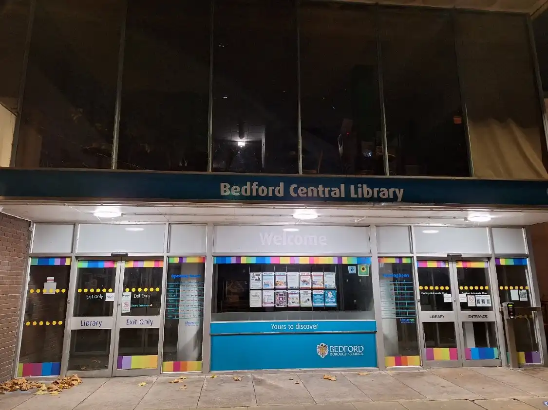 Hotels near Bedford Central Library