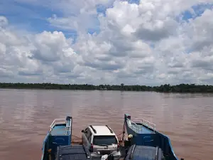 pasar desa Mintin pulang pisau kalteng indonesia