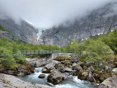 Briksdal glacier hike
