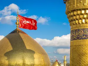The shrine of Imam Ali Ibn Al Hussein