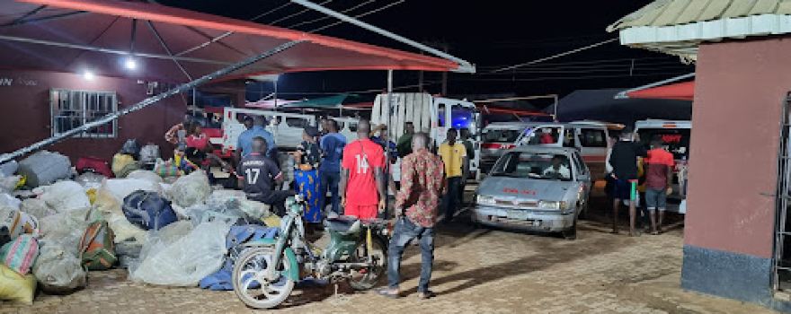 Flight terminals Gboko headquarters