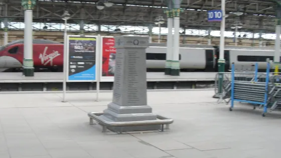 World War 1 Memorial, Manchester Piccadilly