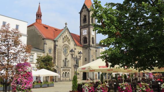 Tarnowskie Góry town square