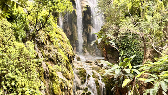 Puente colgante Tolantongo