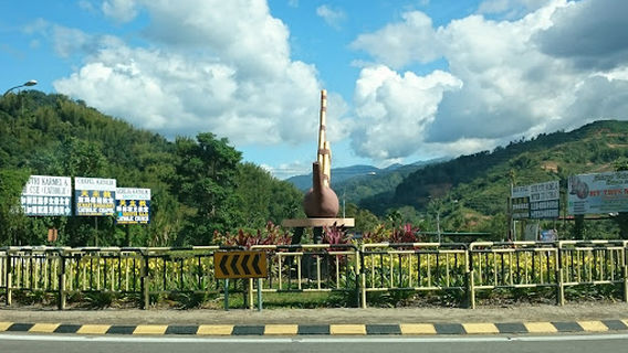 Roundabout Sompoton Tambunan, Sabah.