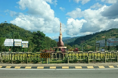 Roundabout Sompoton Tambunan, Sabah.