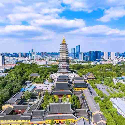 Changzhou Railway Station/Tianning Temple