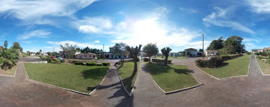 Praça Central de Benjamin Constant do Sul
