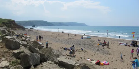 Widemouth Bay Beach
