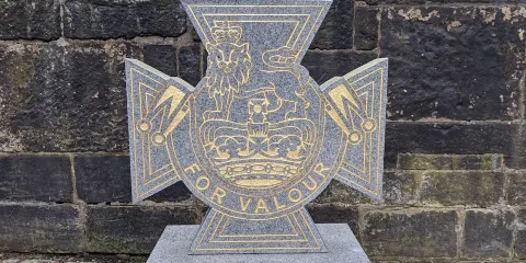 Reciptients of Victory Cross Memorial