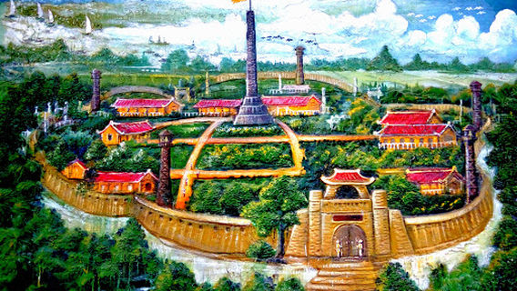 Di tích cửa hữu Thành Long Hồ