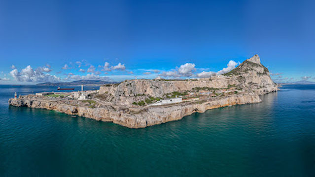 The actual southern point of Gibraltar