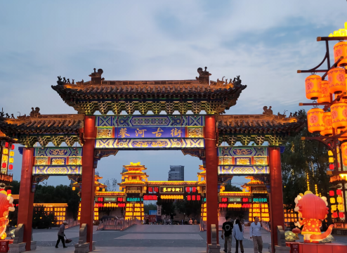 Liaohe Ancient Street • Lanterns in Liaohe