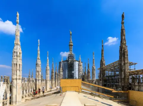 Terrace of Milan Cathedral