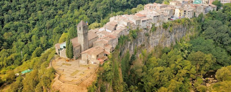 Passarel·la-mirador de Castellfollit de la Roca
