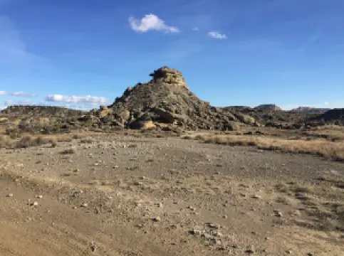 Bardenas en segway experiencia por el desierto.