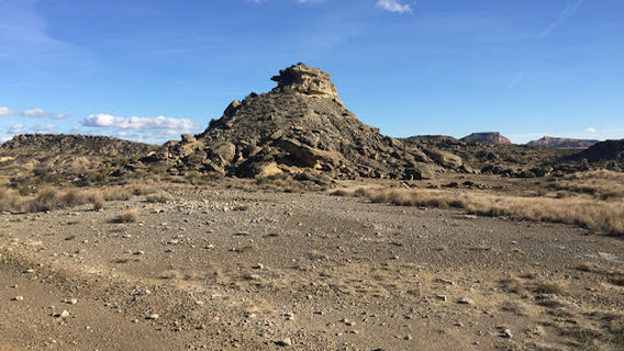 Bardenas en segway experiencia por el desierto.