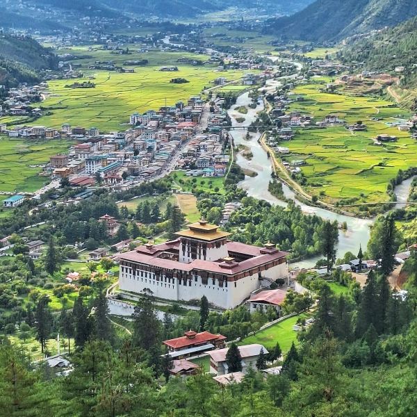Jakarta to Paro flight