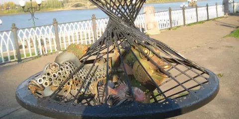 Monument to the Burlak